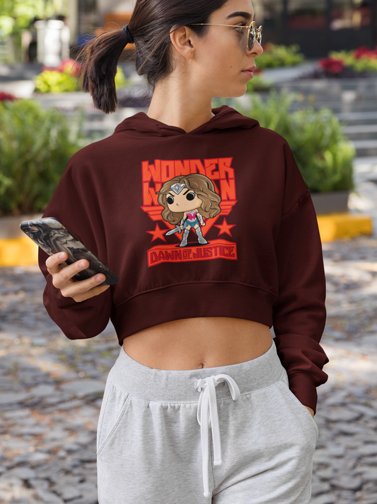 Crop Hoodies - Wonder Woman - Dawn of Justice