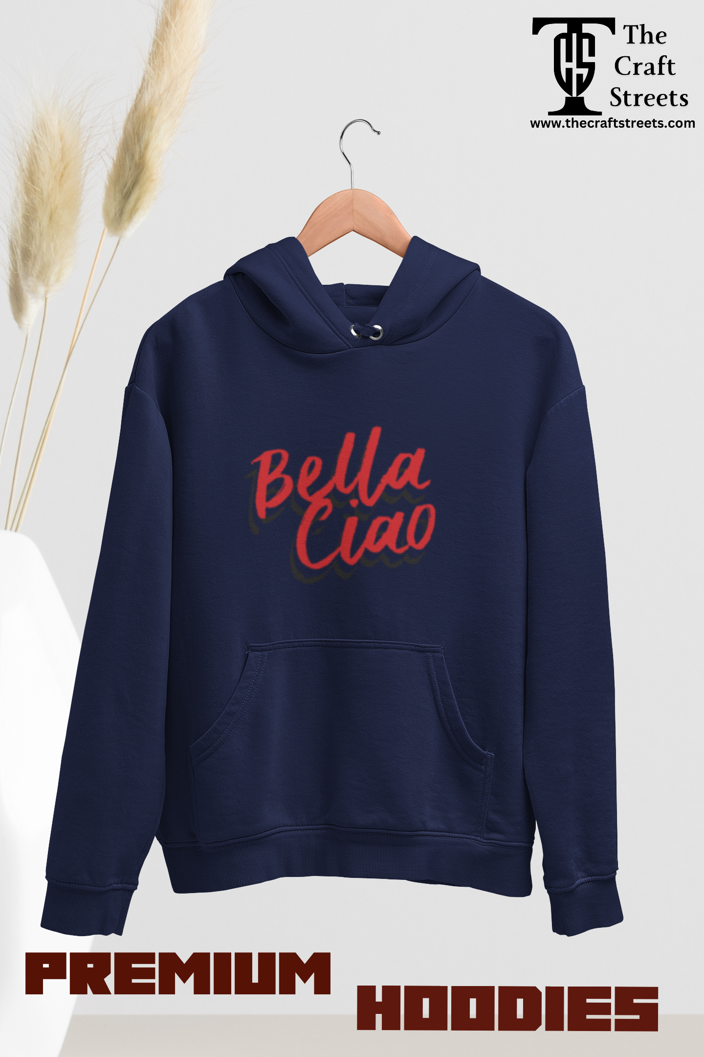 Oversized hoodies- Bella Ciao