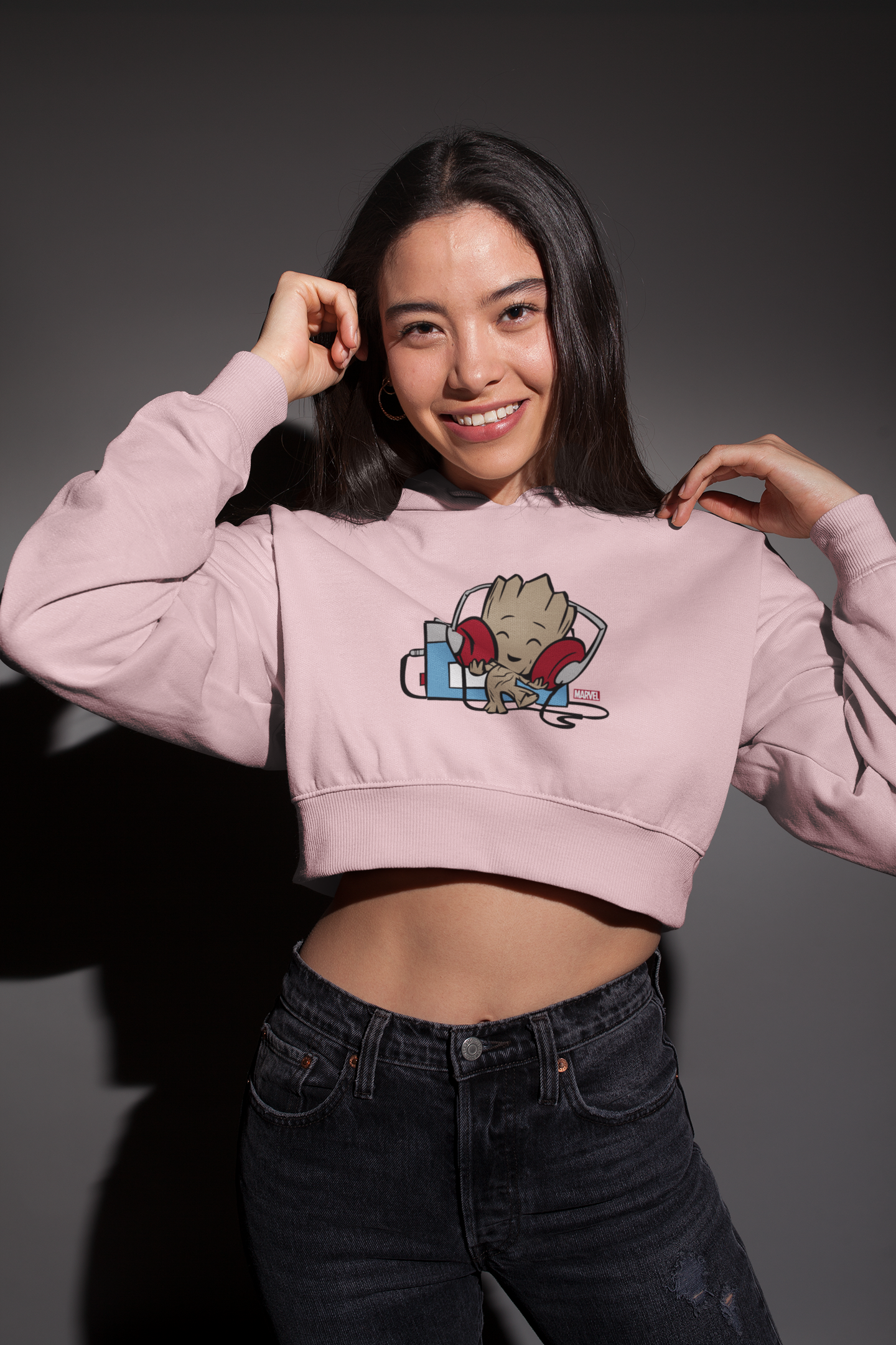 Crop Hoodies - Groot Grooving