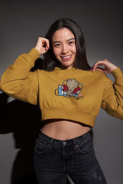 Crop Hoodies - Groot Grooving