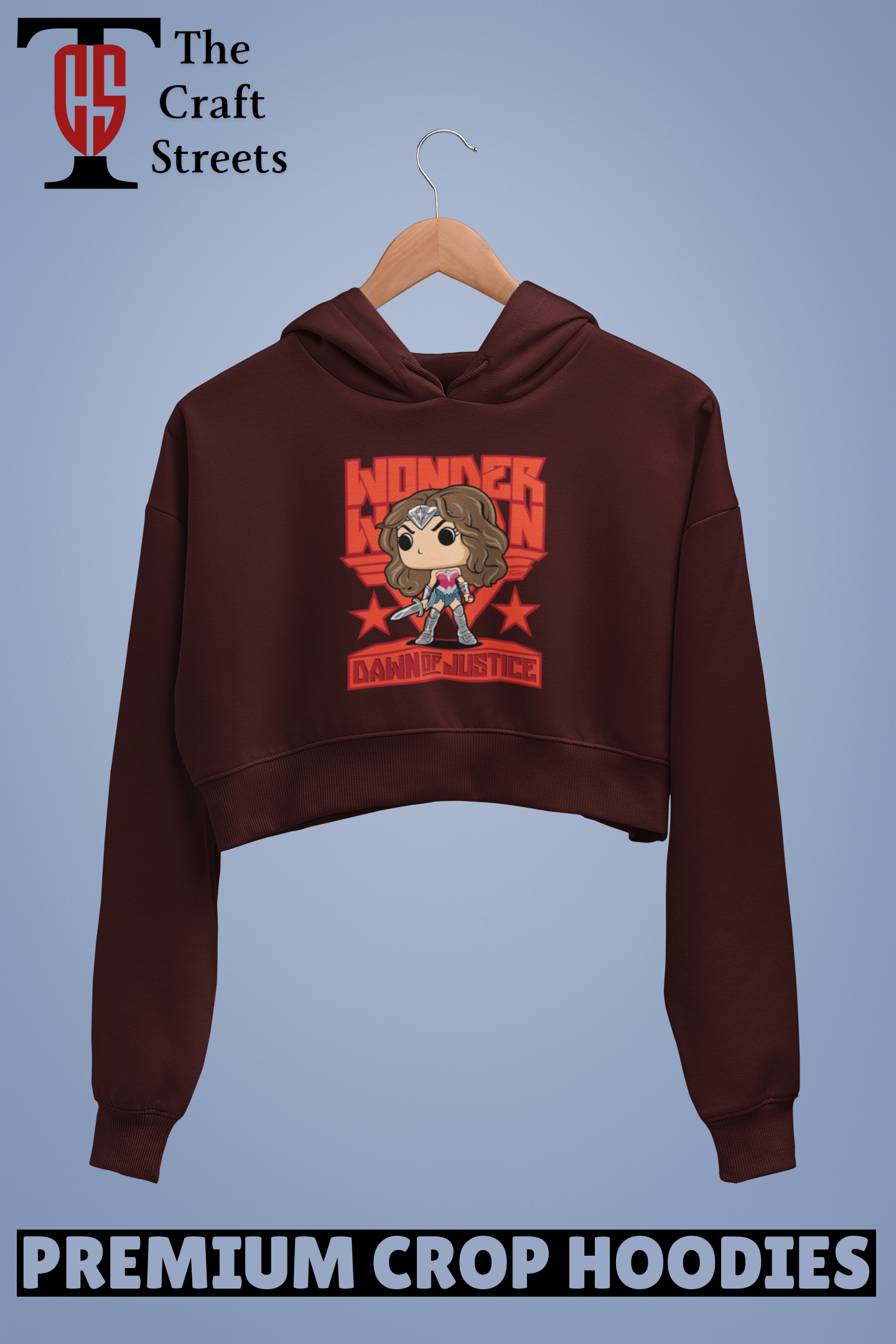 Crop Hoodies - Wonder Woman - Dawn of Justice